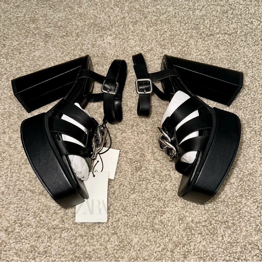 ZARA Platform Sandals